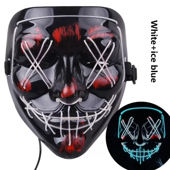 LED Halloween Masks