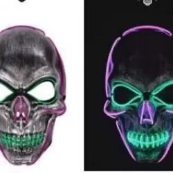 Scary LED Halloween Masks