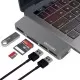USB C to 3 USB A Card 2.0 for Macbook 5-in-1 USB HUB