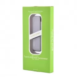 USB C to 3 USB A Card 2.0 for Macbook 5-in-1 USB HUB