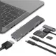 7 in1 HUB Dual USB/Type C Connector to USB 3.0 Extension Dock Convertor