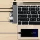 7 in1 HUB Dual USB/Type C Connector to USB 3.0 Extension Dock Convertor