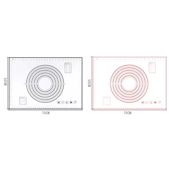 Non Slip Silicone Pastry Mat