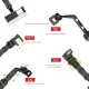 360° Rotation Adjustable Rearview Mirror Mount Phone Holder