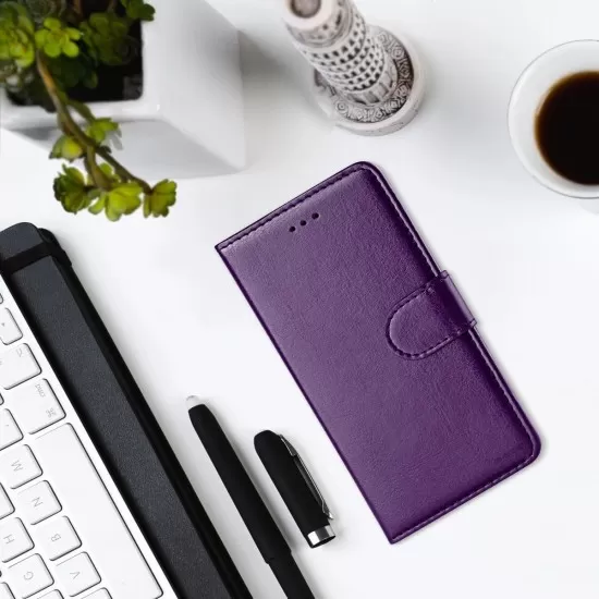 PU Leather Wallet Case for iPhone