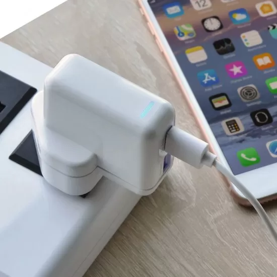 Dual USB Mains Charger 3.1A