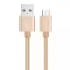 Nylon Braided Fast Charging USB Data Cable for Micro USB Wire Long 1M 2M 3M in 11 Colours   