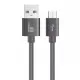 Nylon Braided Fast Charging USB Data Cable for Micro USB Wire Long 1M 2M 3M in 11 Colours   