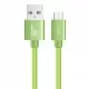 Nylon Braided Fast Charging USB Data Cable for Micro USB Wire Long 1M 2M 3M in 11 Colours   