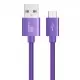 Nylon Braided Fast Charging USB Data Cable for Micro USB Wire Long 1M 2M 3M in 11 Colours   