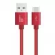 Nylon Braided Fast Charging USB Data Cable for Type-C Connector Wire 1M 2M 3M in 11 Colours   