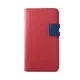 Textured PU Leather Wallet Case For S5830