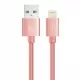 Nylon Braided Fast Charging USB Data Cable for iPhone 8 Pin Wire Long 1M 2M 3M in 11 Colours 