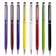2in1 Metal Ball Point & Touch Screen Stylus Pen for iPad iPhone Android Tablet PC Smartphone 10PCS/SET