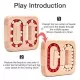 Rotating Magic Bean Finger Wooden Bead Puzzle Toys