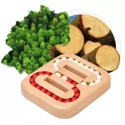 Rotating Magic Bean Finger Wooden Bead Puzzle Toys