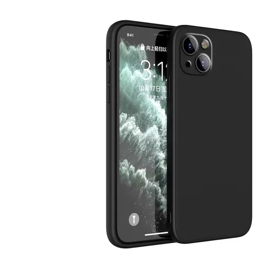 Liquid Silicone Back Case for iPhone 