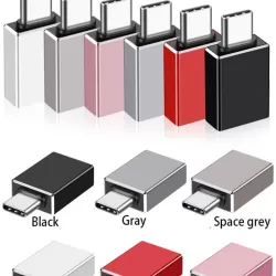 Aluminium USB C OTG Adapter Type C Male to USB A  Converter