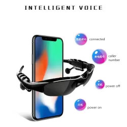 Wireless Bluetooth 5.0 Smart Polarized Sunglasses Stereo Headset Headphones Earphone
