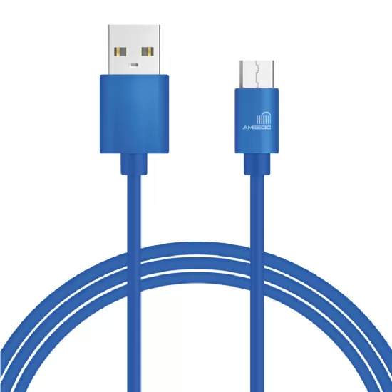  Premium 2.1A Fast Charging USB Data Cable for Micro USB Wire Long 1M 2M 3M in 9 Colours  