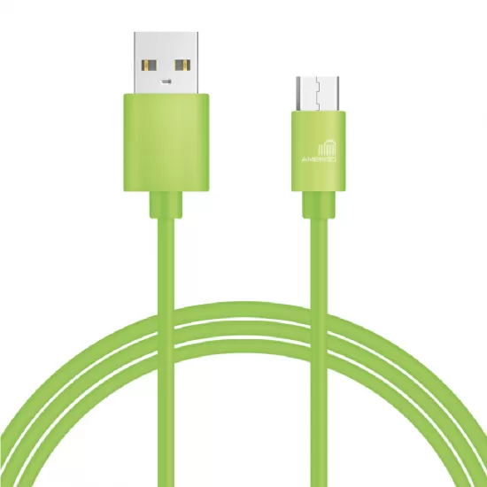  Premium 2.1A Fast Charging USB Data Cable for Micro USB Wire Long 1M 2M 3M in 9 Colours  