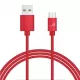  Premium 2.1A Fast Charging USB Data Cable for Micro USB Wire Long 1M 2M 3M in 9 Colours  