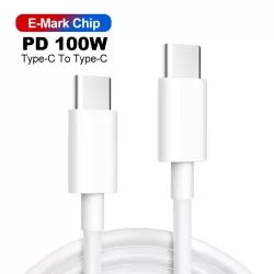 100W 5A PD Fast Charging Data Cable USB-C To USB-C