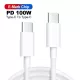 100W 5A PD Fast Charging Data Cable USB-C To USB-C
