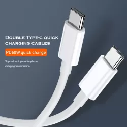 100W 5A PD Fast Charging Data Cable USB-C To USB-C