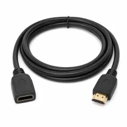 AMEEGO HDMI Male to Female Extension Cable – 4K 60Hz, HDR10, 15Gbps, Black