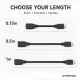 AMEEGO HDMI Male to Female Extension Cable – 4K 60Hz, HDR10, 15Gbps, Black