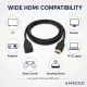 AMEEGO HDMI Male to Female Extension Cable – 4K 60Hz, HDR10, 15Gbps, Black