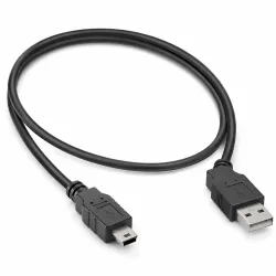 USB 2.0 Type-A to Mini USB-B 5-Pin Data & Charging Cable – 1m / 2m / 3m