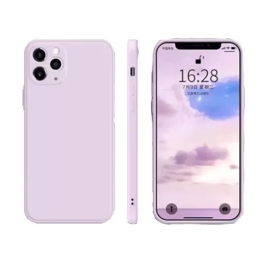 Liquid Silicone Back Case for iPhone 