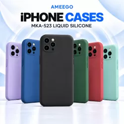 Deluxe Premium Liquid Silicone Back Case for iPhone 