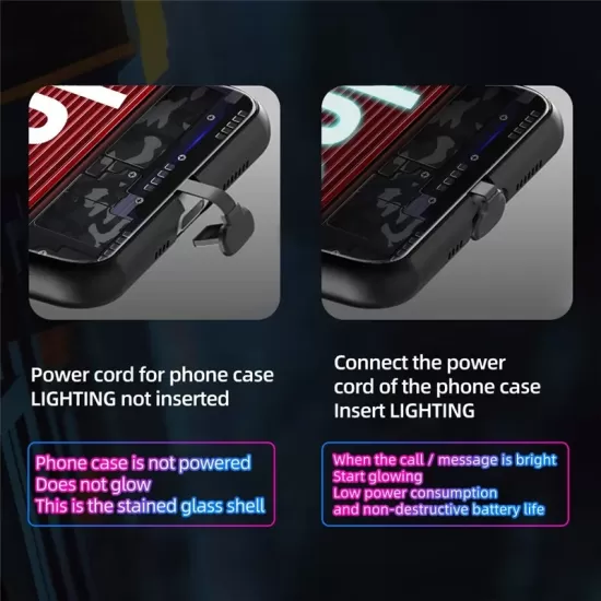 Luminous Intelligent Sound Control Light-Up Phone Case for iPhone 14 Models