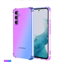Gradient Silicon Gel Case for Samsung – Stylish Dual-Tone Protection