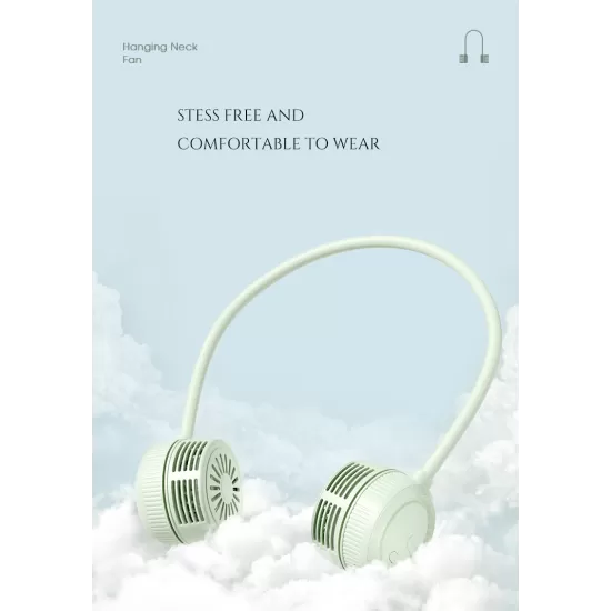 Adjustable Bladeless Foldable Neck Fan - 4 Colours