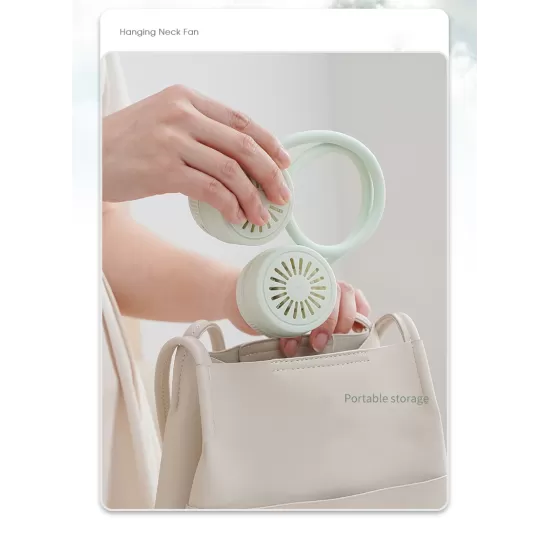 Adjustable Bladeless Foldable Neck Fan - 4 Colours