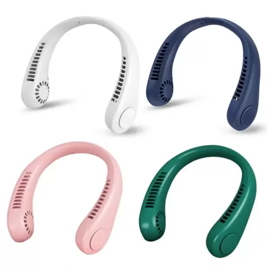 USB Bladeless Wearable Flexible Personal Sports Portable Neck Cooling Fan