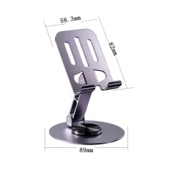 360" Swivel Adjustable Aluminium Alloy Desktop Phone/Tablet Stand Holder