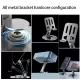 360" Swivel Adjustable Aluminium Alloy Desktop Phone/Tablet Stand Holder