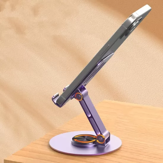 360" Swivel Adjustable Aluminium Alloy Desktop Phone/Tablet Stand Holder