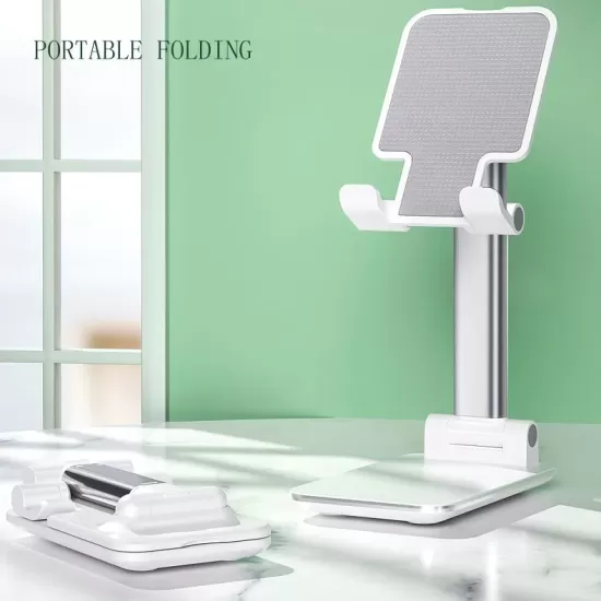 Adjustable Height iPhone iPad Samsung Tablet eBook Readers Smart Phone Folding Desk Stand Holder 