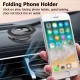 Magnet Safe Magnetic Folding Phone Holder - 360 Degree Rotation
