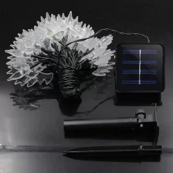 Halloween Bat Décor Solar Light with 8 Modes - Indoor/Outdoor