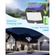 118 LED Solar Outdoor Lights 3 Lighting Modes Solar Motion Sensor Security 