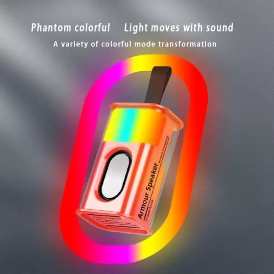  Portable Transparent RGB BT Speaker