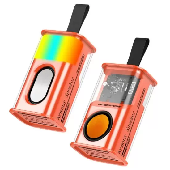  Portable Transparent RGB BT Speaker