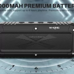 W-King S20 Shockproof Waterproof Bluetooth Wireless Speaker With Microphone